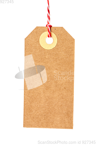 Image of Recycled paper tag