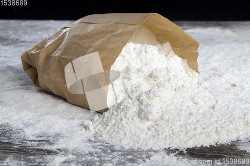 Image of small bag with flour