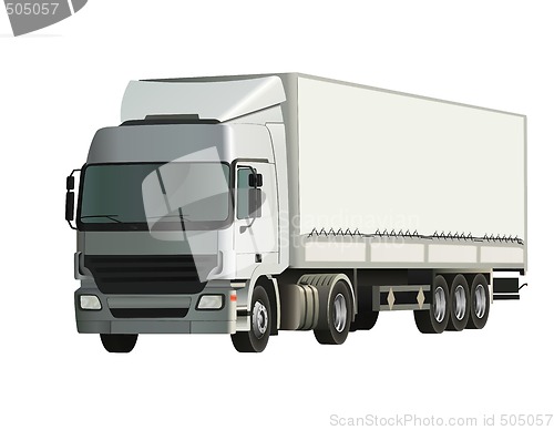 Image of Semi-trailer truck