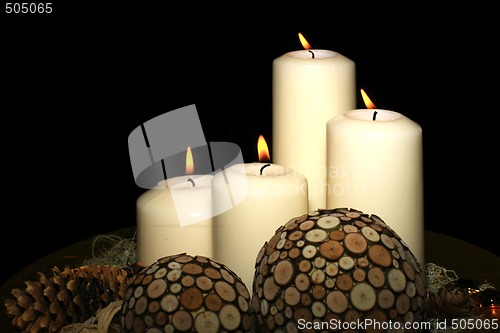 Image of Beautiful advent wreath