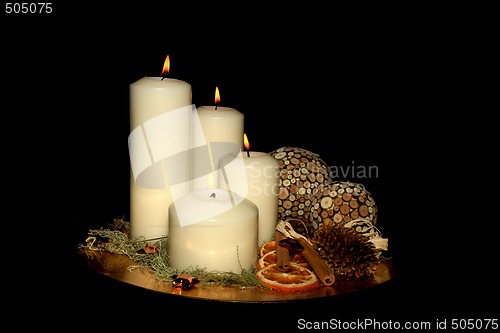 Image of Beautiful advent wreath