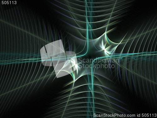Image of Green rays