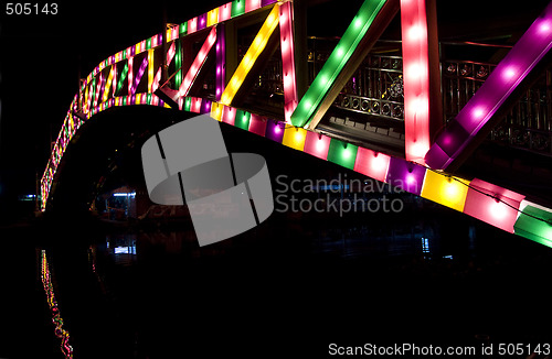 Image of Colourful bridge
