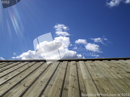 Image of Clouds on the roof