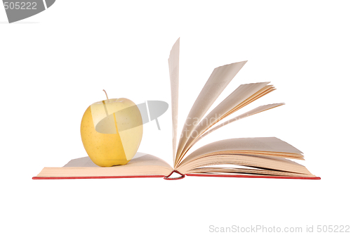 Image of Book and Apple