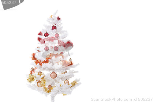 Image of White Christmas Tree
