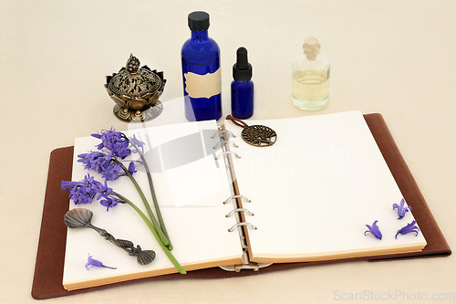 Image of Preparation of Bluebell Flower Natural Healing Essence