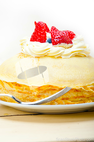 Image of crepe pancake cake