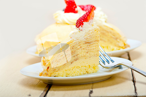 Image of crepe pancake cake