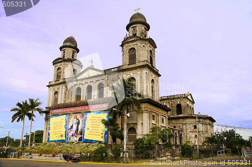 Image of editorial Old Cathedral Managua catedral Santo Domingo