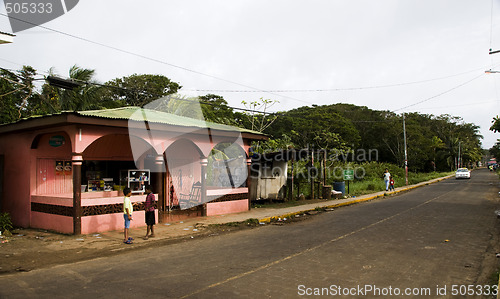 Image of editorial pulperia mini market nicaragua