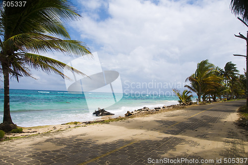 Image of sallie peachie beach malecon north end corn island nicaragua