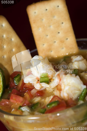 Image of lobster ceviche nicaragua