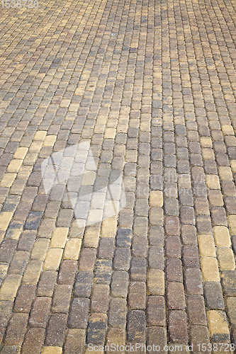 Image of two-tone cobblestones