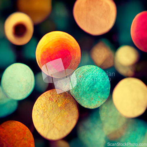 Image of Abstract colorful background surface. Fantastic background with 