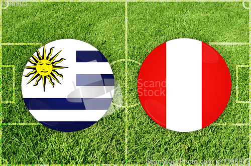 Image of Uruguay vs Peru football match