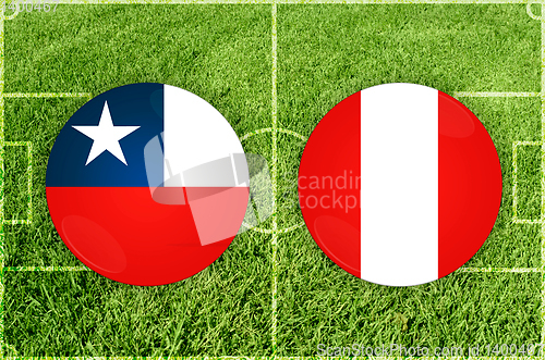 Image of Chile vs Peru football match