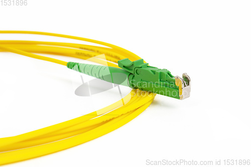 Image of fiber optic single mode patch cord E2000