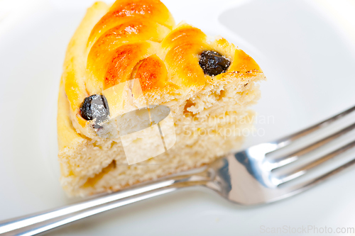 Image of blueberry bread cake dessert