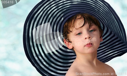 Image of Boy in a hat