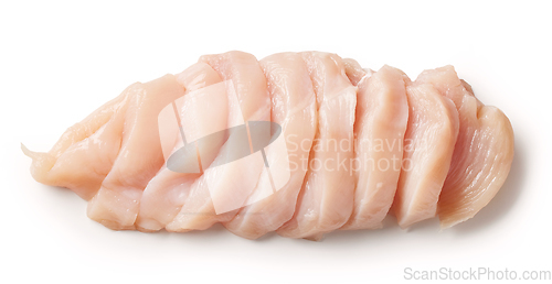 Image of fresh raw chicken fillet