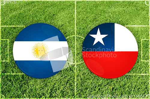 Image of Argentina vs Chile football match