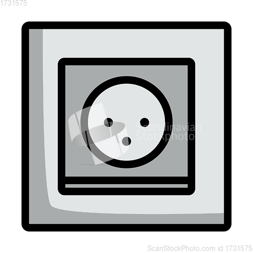 Image of South Africa Electrical Socket Icon