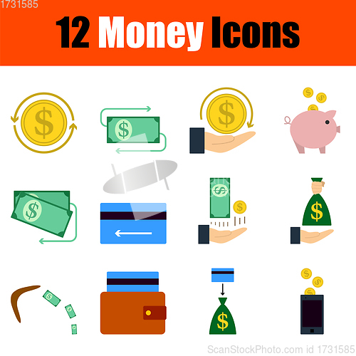 Image of Money Icon Set