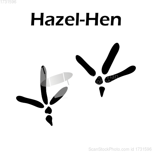 Image of Hazel-Hen Footprint