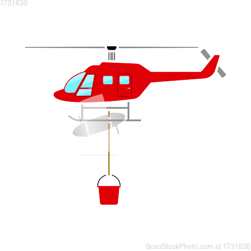 Image of Fire Service Helicopter Icon