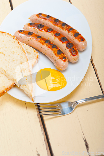 Image of traditional German wurstel sausages