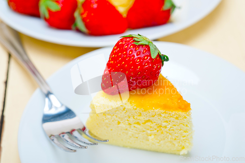 Image of heart cheesecake