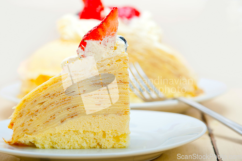 Image of crepe pancake cake