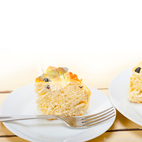 Image of blueberry bread cake dessert