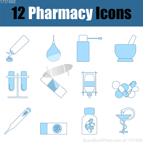 Image of Pharmacy Icon Set