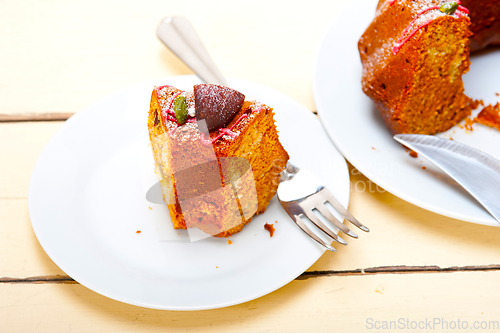 Image of chestnut cake bread dessert