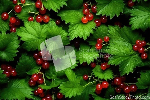 Image of Red currants as background
