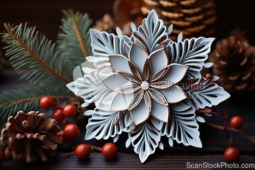 Image of Christmas and New Year decoration