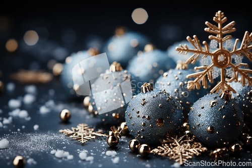 Image of Christmas and New Year decoration