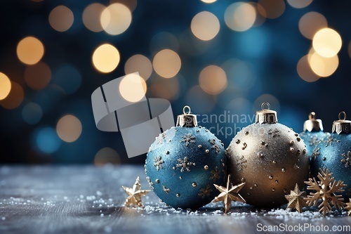 Image of Christmas and New Year decoration