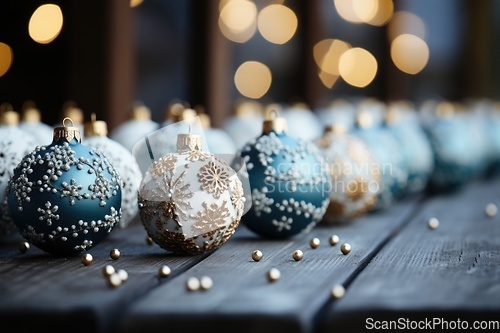 Image of Christmas and New Year decoration