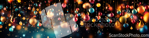 Image of Background of colourful party