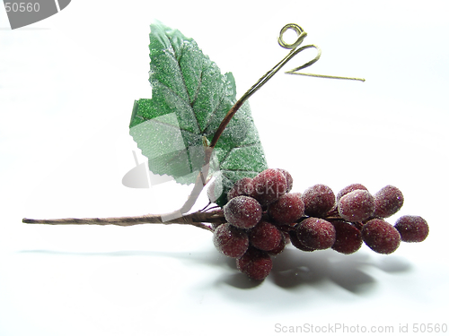 Image of red grape decoration