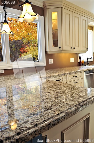 Image of Modern kitchen interior