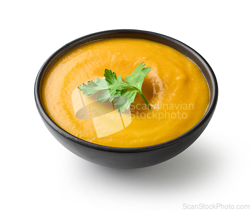 Image of bowl of vegetable cream soup