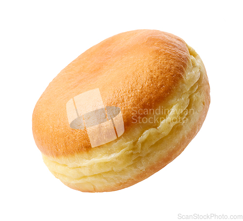 Image of freshly baked jelly donut