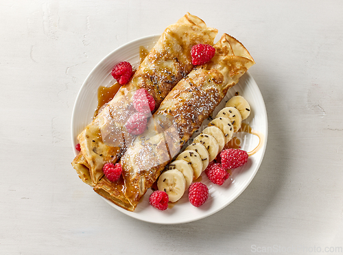 Image of freshly baked crepes