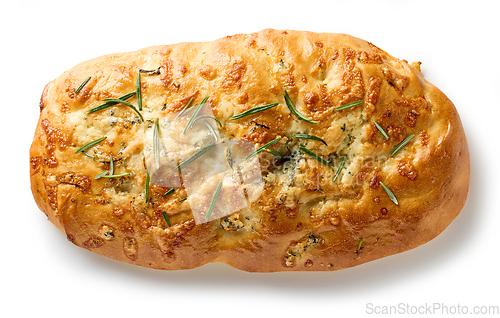 Image of freshly baked focaccia