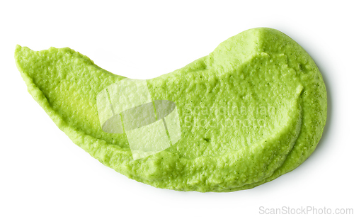 Image of green vegetable puree