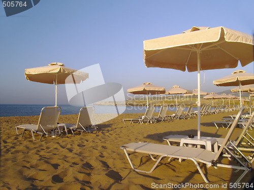 Image of empty beach